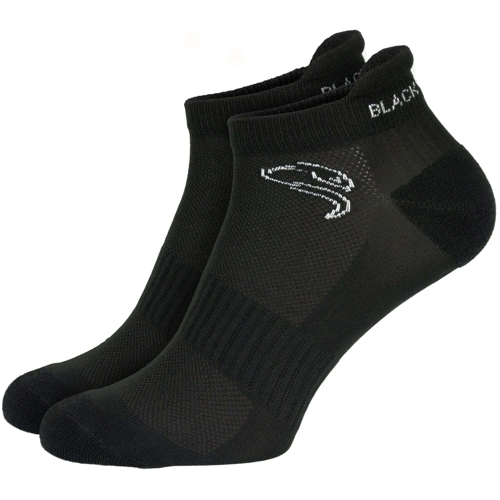 Sport Sneaker Socken | 10 Paar | Damen und Herren | Schwarz 7/9