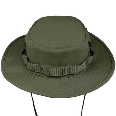 Cappello da pesca & trekking | Impermeabile | Donna e uomo | Nero