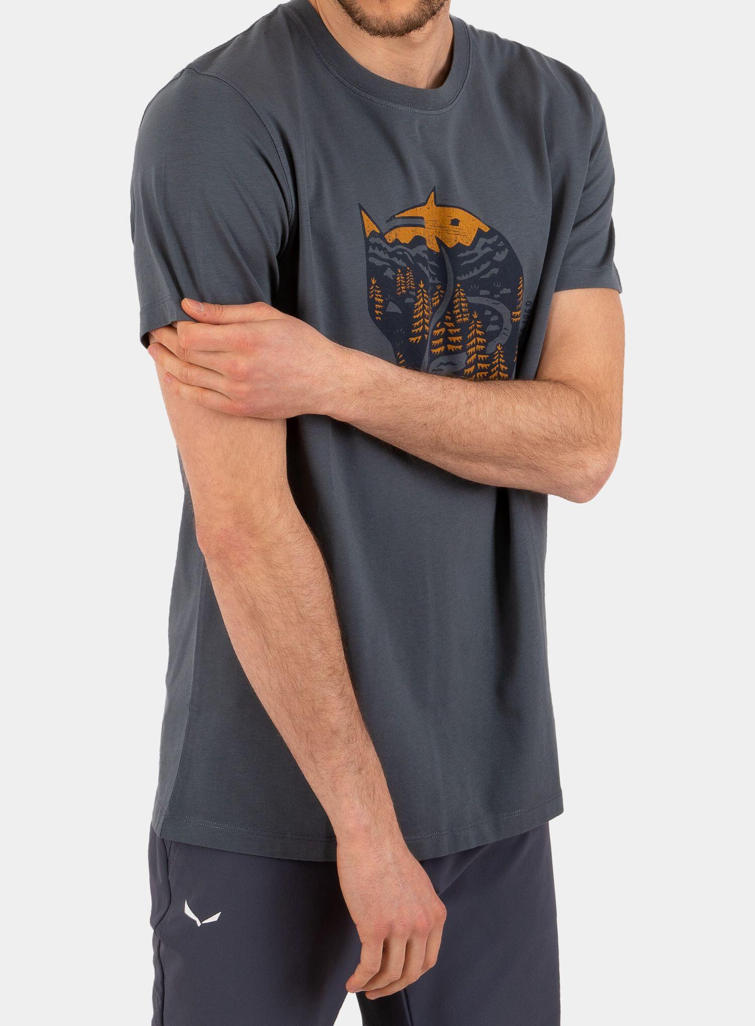 Koszulka bawełniana Fjallraven Arctic Fox T-shirt 3/7