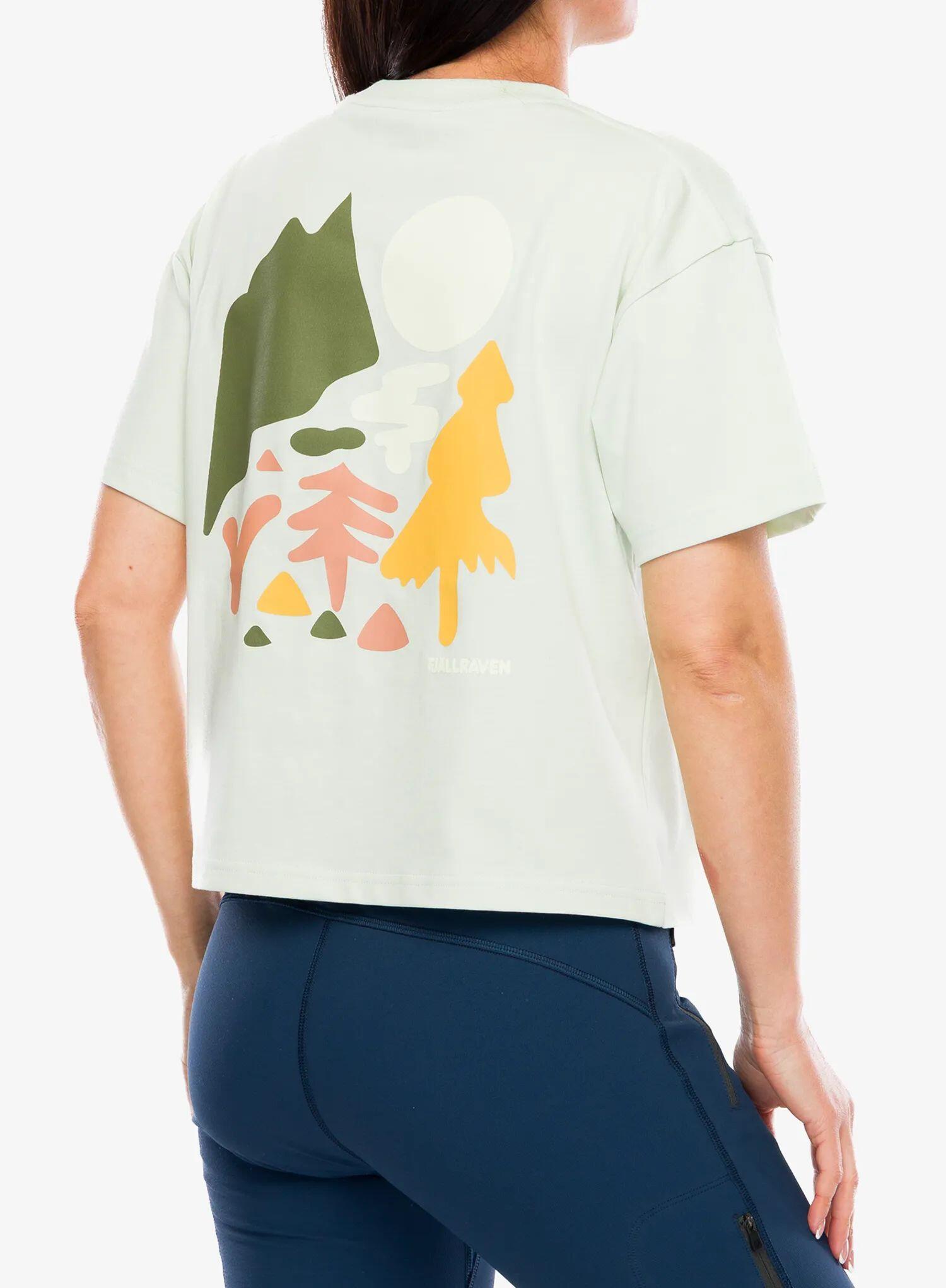 Koszulka z nadrukiem damska Fjallraven Archive Logo T-shirt 6/7