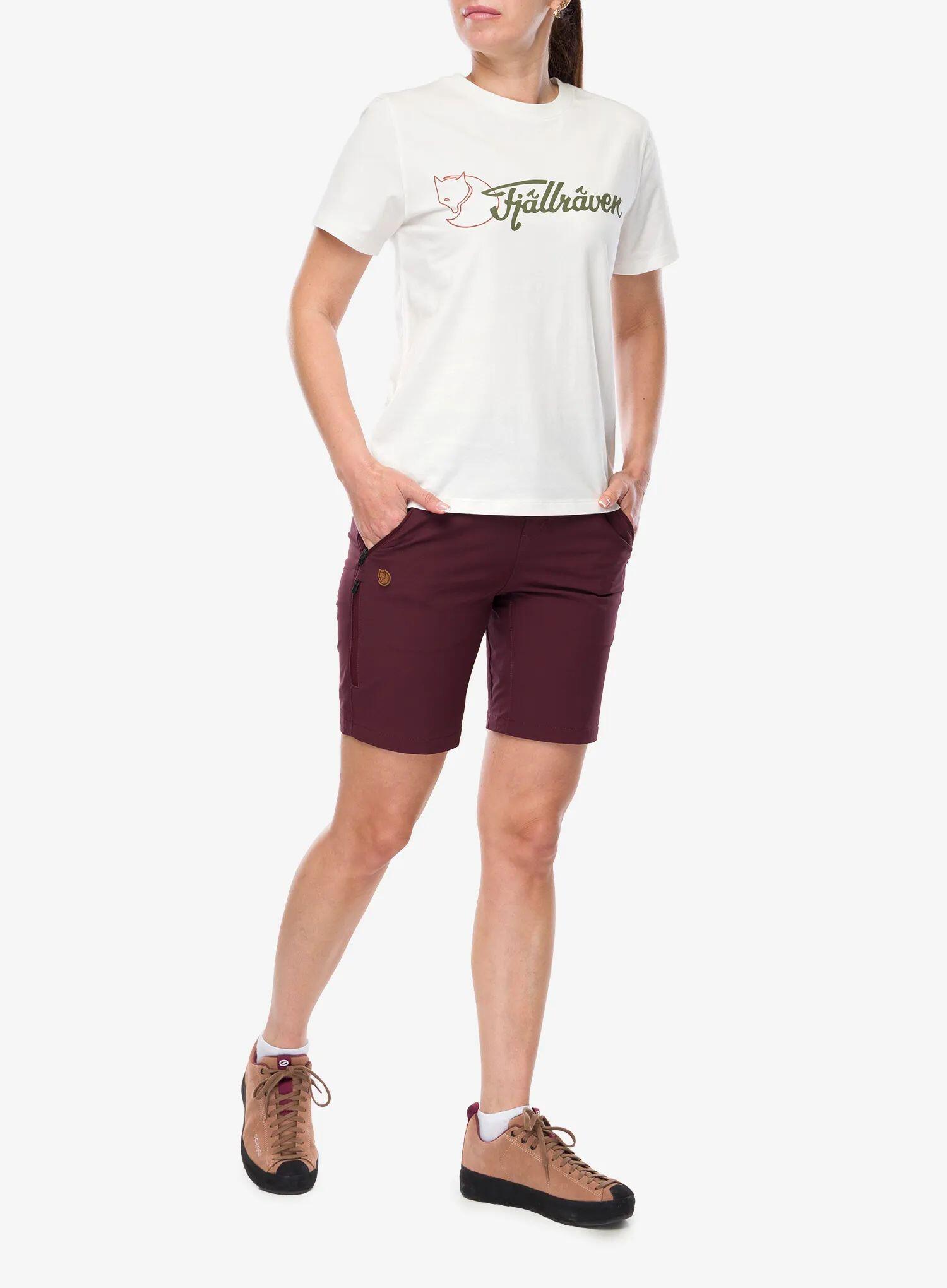 Koszulka bawełniana damska Fjallraven Archive Logo T-shirt 7/7