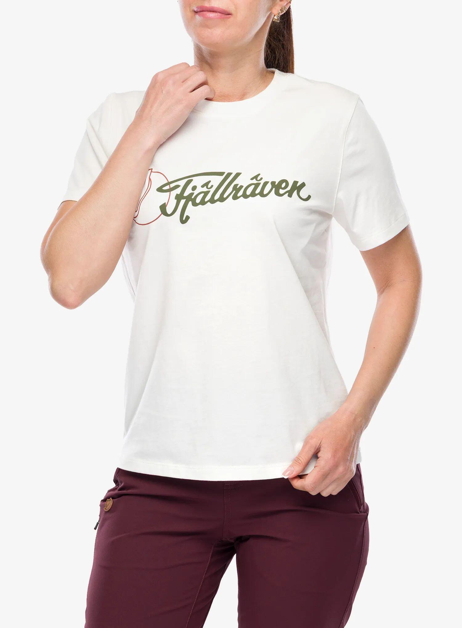 Koszulka bawełniana damska Fjallraven Archive Logo T-shirt 6/7