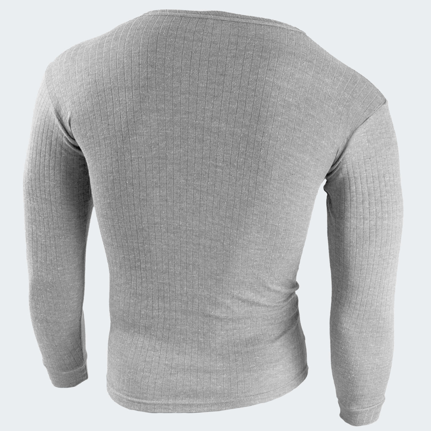 Maglietta termica | Maglia sportiva | Uomo | Pile interno | Grigio 3/7