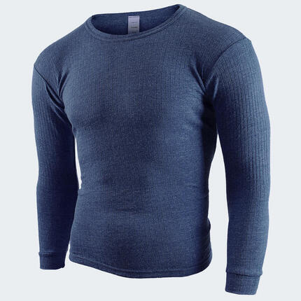 Black Snake Herren Unterhemd 'cushy' | Warmes Fleece-Unterhemd Schwarz-5/M