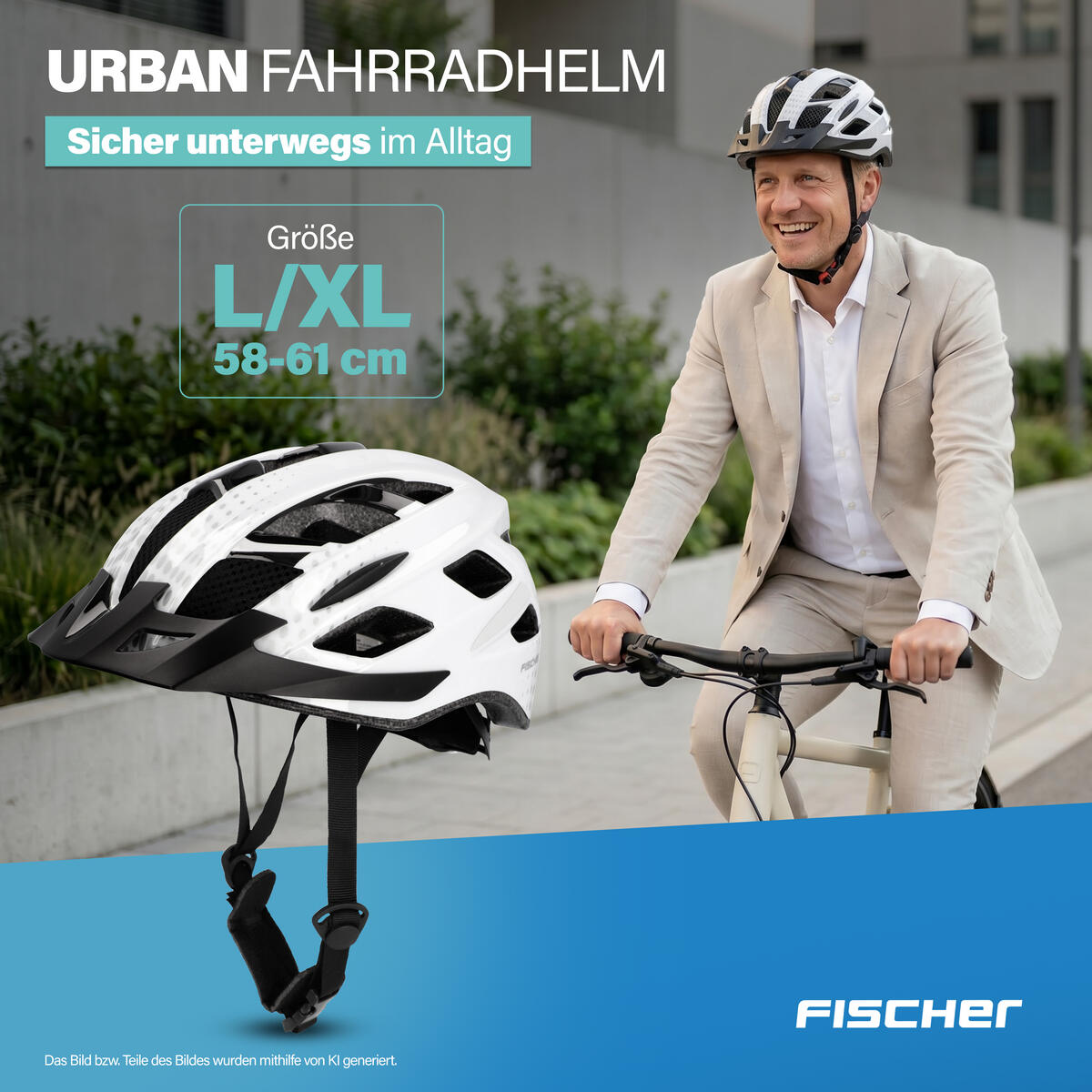 Casque de vélo FISCHER Urban Lano 2/7