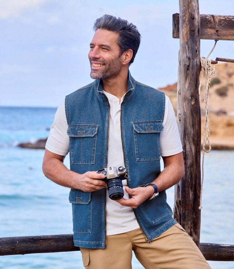 Gilet Sans Manches en Jean 3/5
