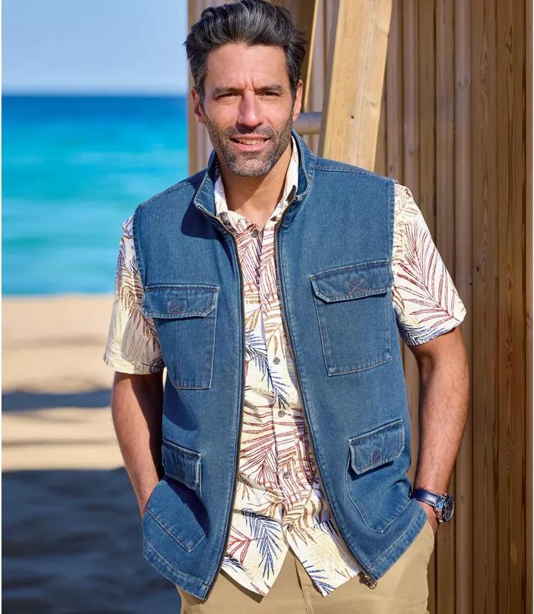 Gilet Sans Manches en Jean 4/5