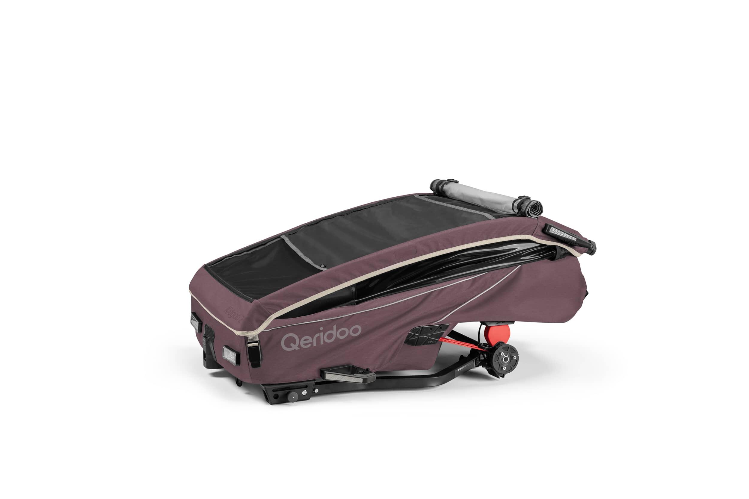 Fahrradanhänger Kidgoo 2 Wildberry Violet 5/5