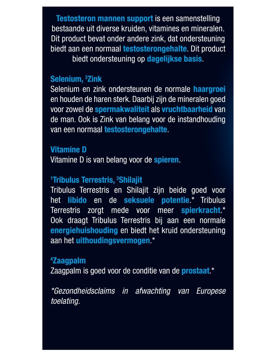 Lucovitaal Testosteron mannen support 5/5
