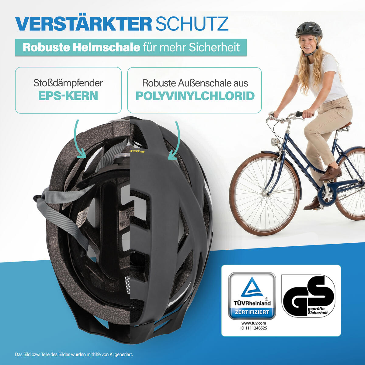 FISCHER Fahrradhelm Urban Levin L/XL 5/7