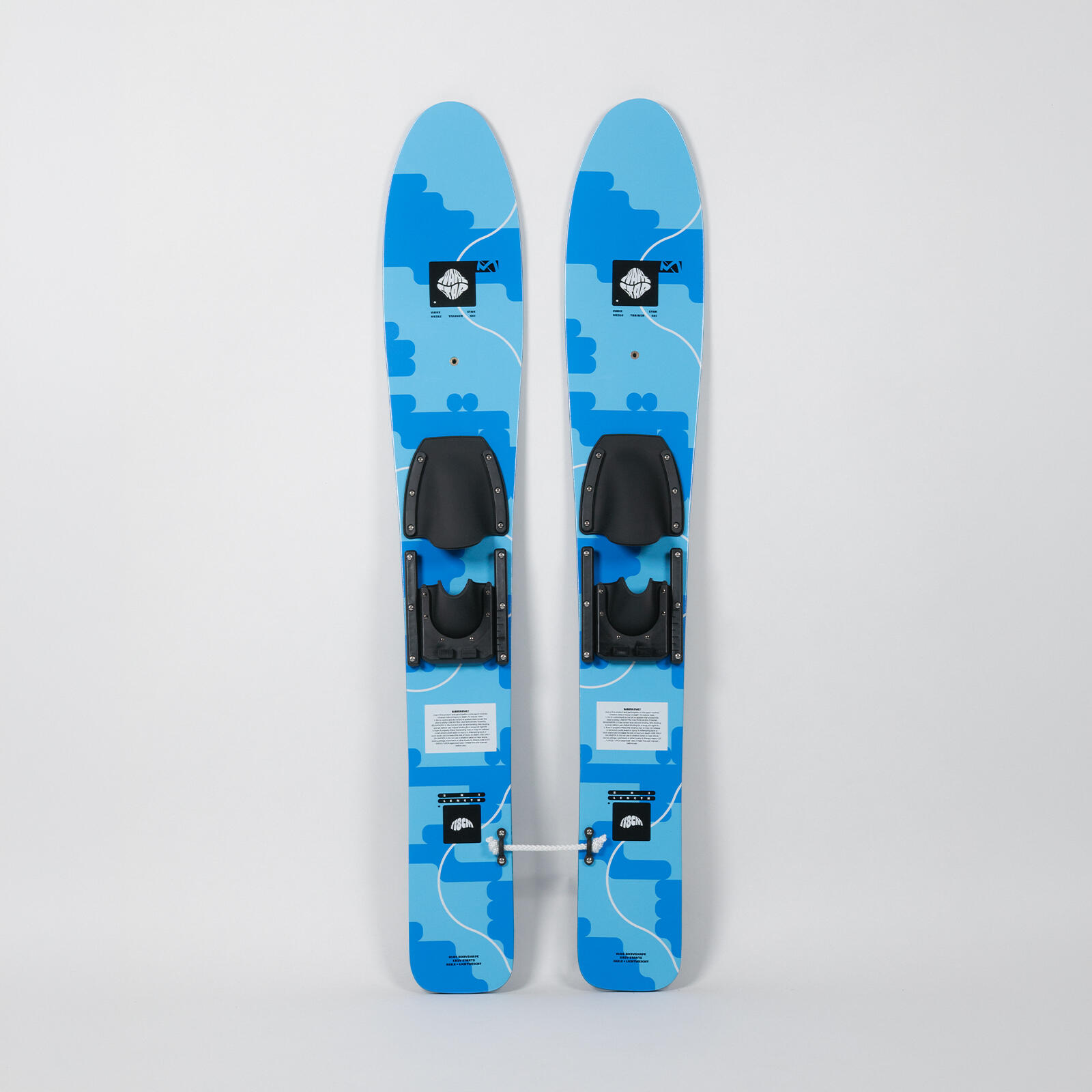 Wasserski Wakestar 118 cm mit Bindung & Leine Kinder blau 2/7