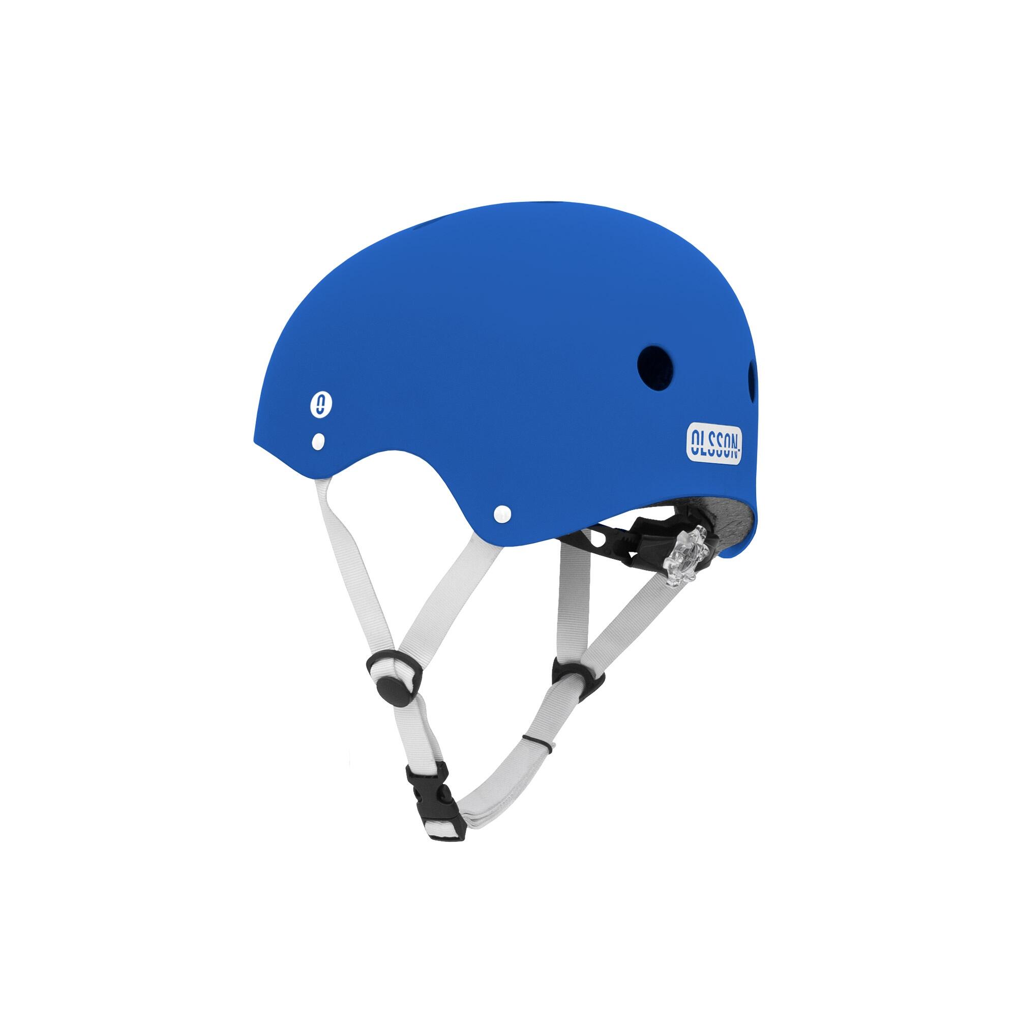 Kinderhelm OLSSON BEETLE Blauw M-L 52-54cm skates skateboard fietsen steppen 6/6