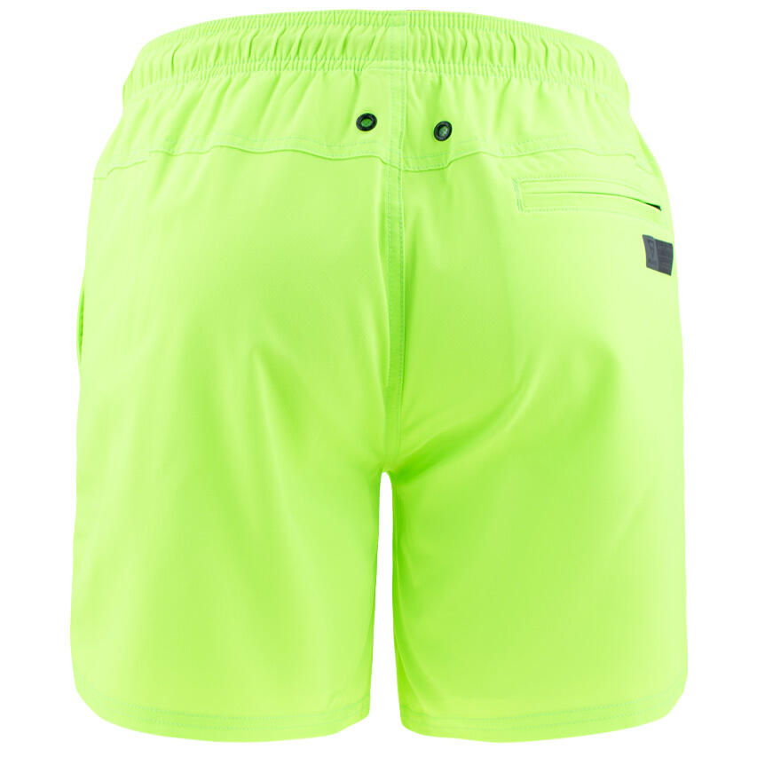 Heren Rits Zwemshort Iconic Neon Groen 7/7