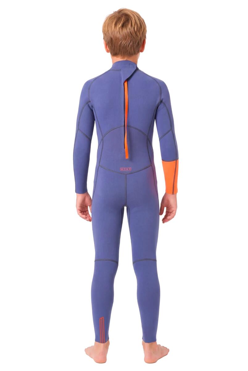 5/4/3 Pioneer - Zip Dos L/S Neoprenanzug Surfen Junge 2/7