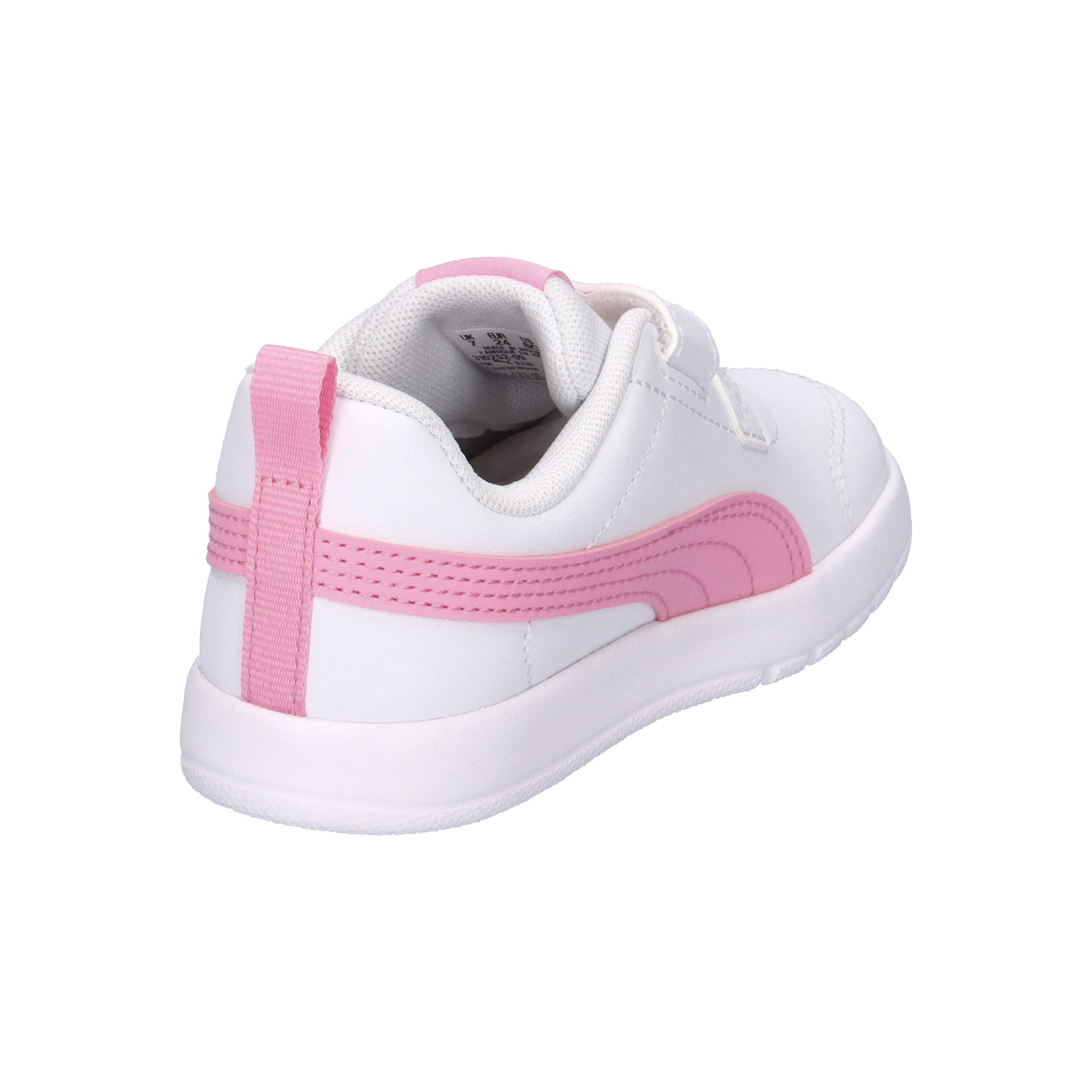 Ténis Puma Modelo Courtflex V3 V Inf Cor Branco 6/7