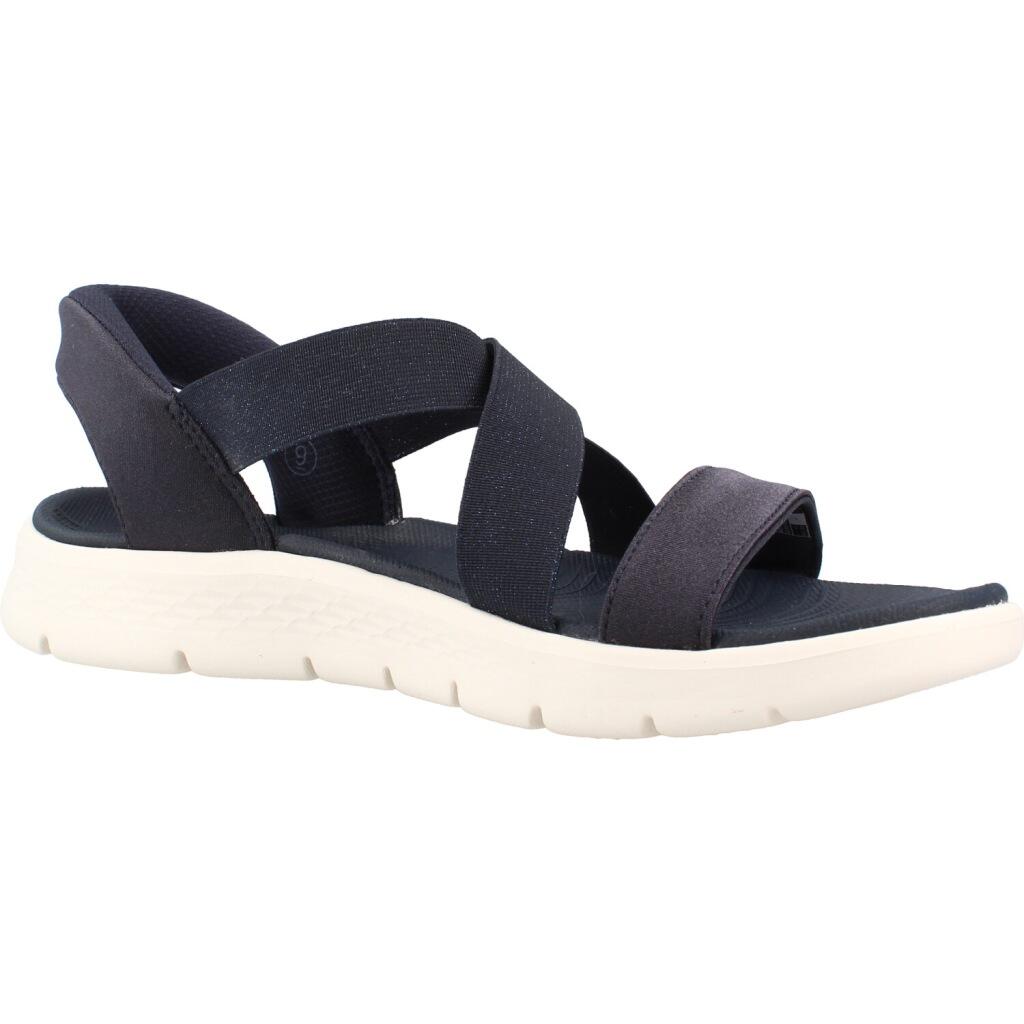 Sandały SKECHERS GO WALK FLEX SANDAL GLIMM Niebieski 5/5