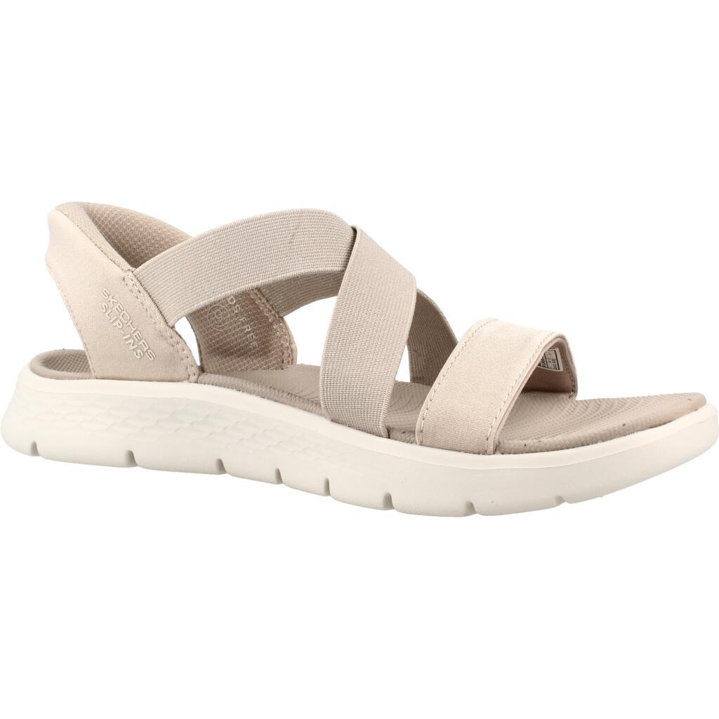 Sandały SKECHERS GO WALK FLEX SANDAL GLIMM Beżowy 5/5