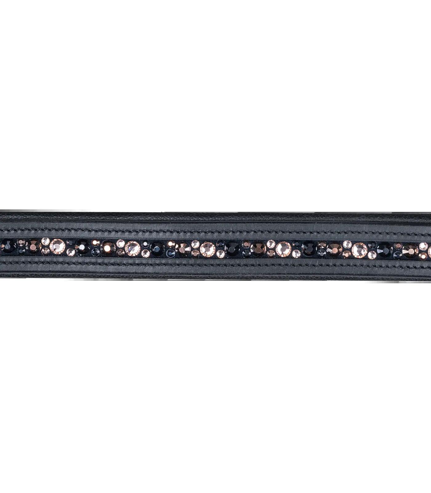Waldhausen X-Line leren Halster Crystal - Zwart (Full) 5/5