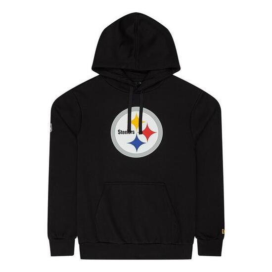 New Era Herren Hoodie NFL Pittsburgh Steelers Logo schwarz