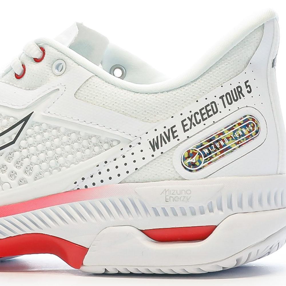 Chaussures de Tennis Blanches Femme Mizuno Wave Exceed Tour 7/7