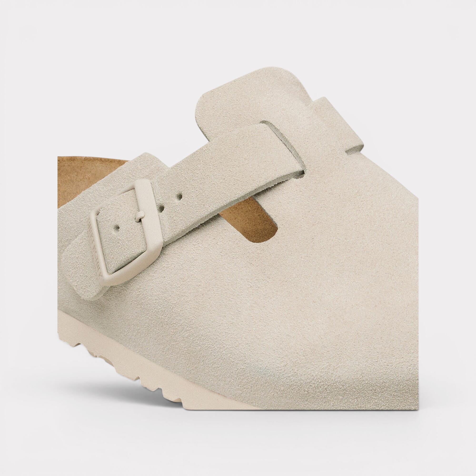 Birkenstock Boston - Oyster Suede 6/6