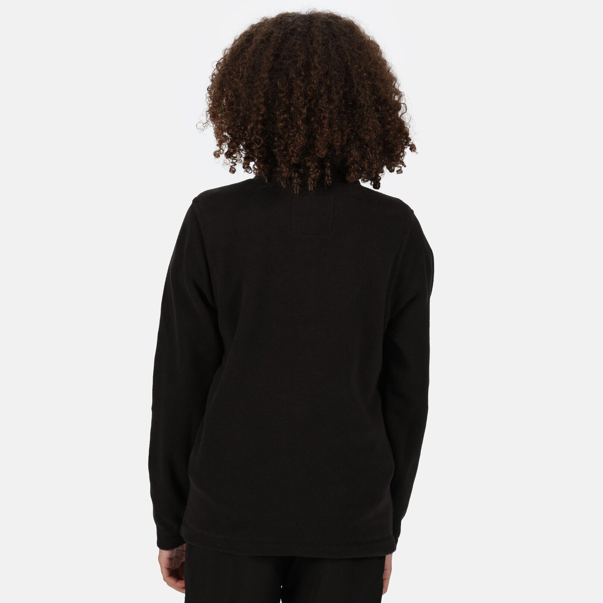 Great Outdoors Childrens/Kids Hot Shot II Half Zip Fleece Top (Black/Black) 2/5