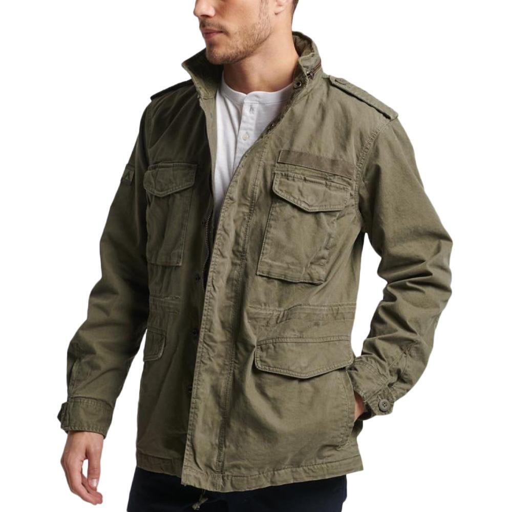 Superdry Men's Military M65 Khaki Jacket