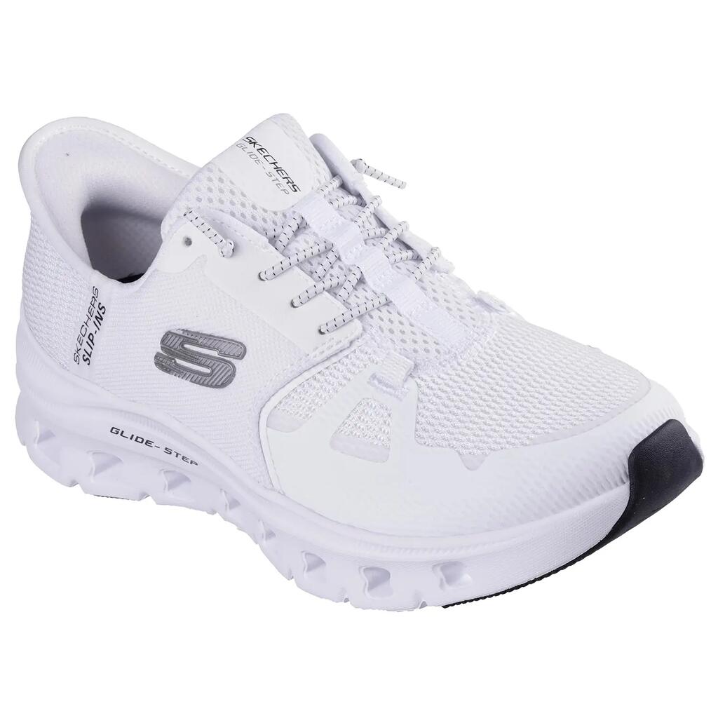 Women's GLIDE-STEP PRO Slip-On White/Silver