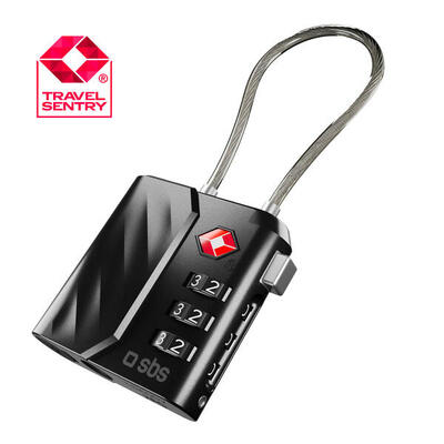 Lucchetto TSA con Localizzatore Apple Find My per Valigie e Borse
