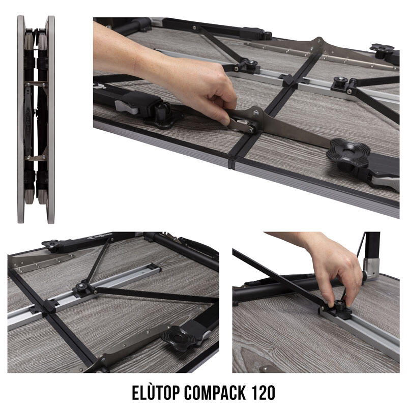 Brunner Elùtop Compack 120 - klaptafel 4/5