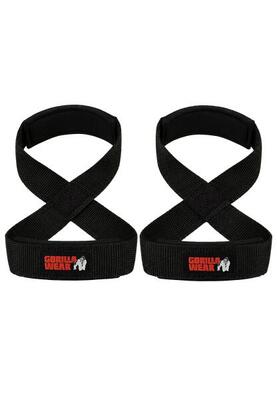 Figure 8 lifting straps - zwart