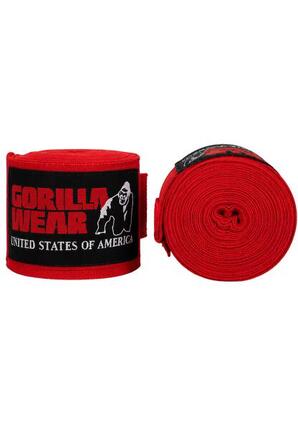Boxing Bandes pour les mains - Rouge - 4m