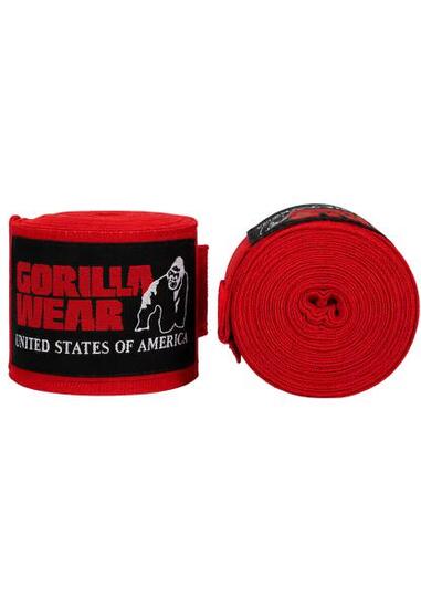 Boxing Bandes pour les mains - Rouge - 4m