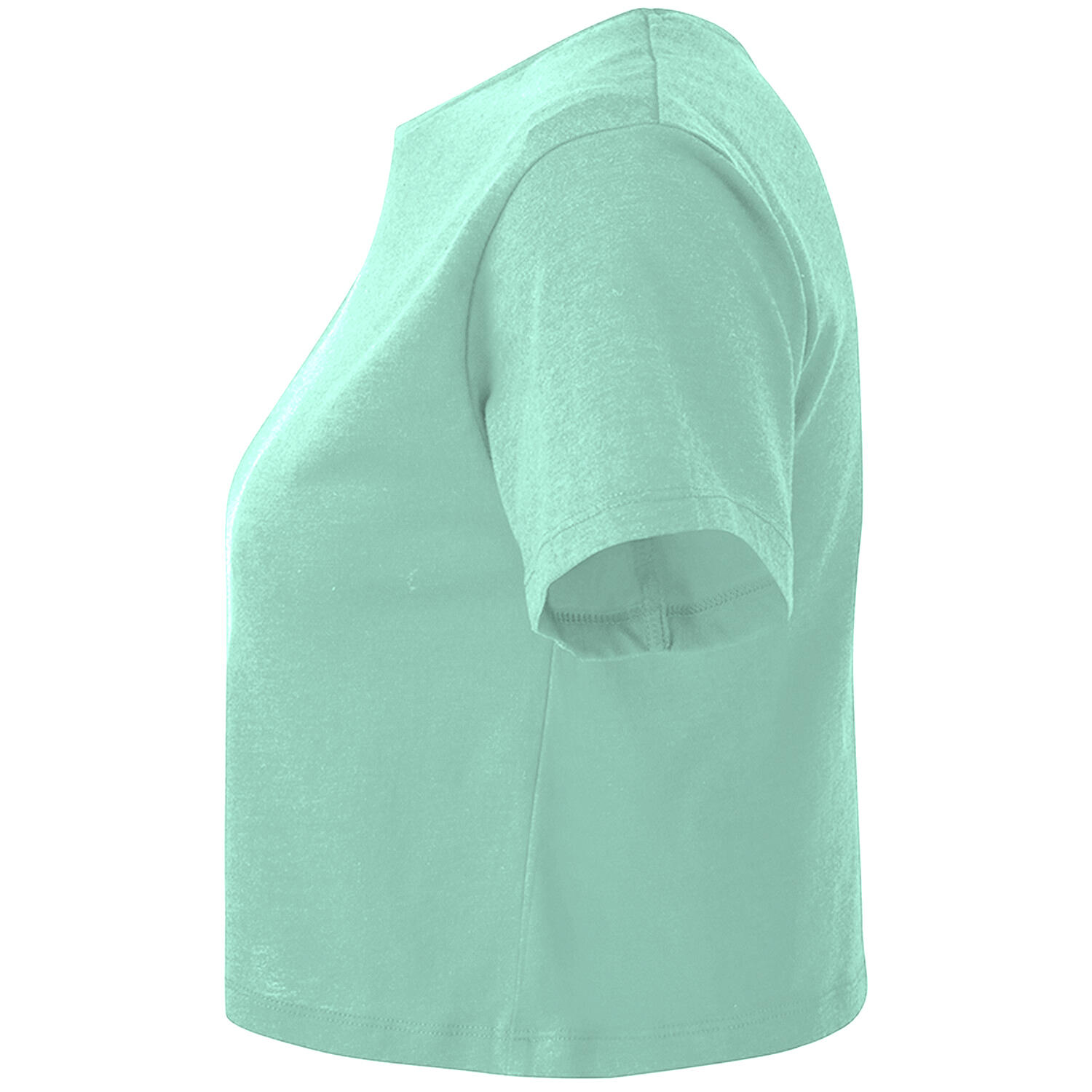 Womens/Ladies Crop Top (Peppermint) 3/3