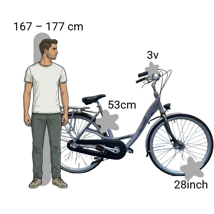 Bicicletta usata Montego Moederfiets 2/4