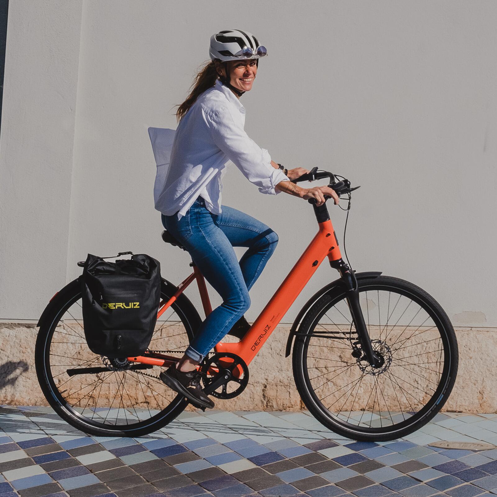 Bici elettrica Turmali Comfort 250W 36V 10Ah cinghia GATES 6/8