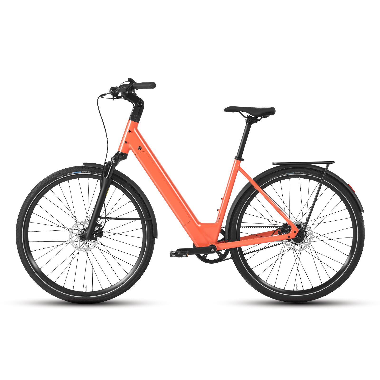 Bici elettrica Turmali Comfort 250W 36V 10Ah cinghia GATES 4/8