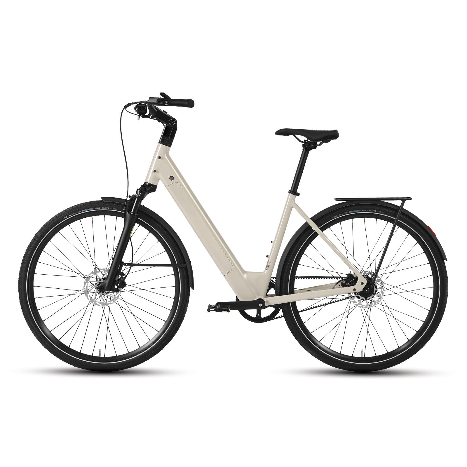 Bici elettrica Turmali Comfort 250W 36V 10Ah cinghia GATES 4/7