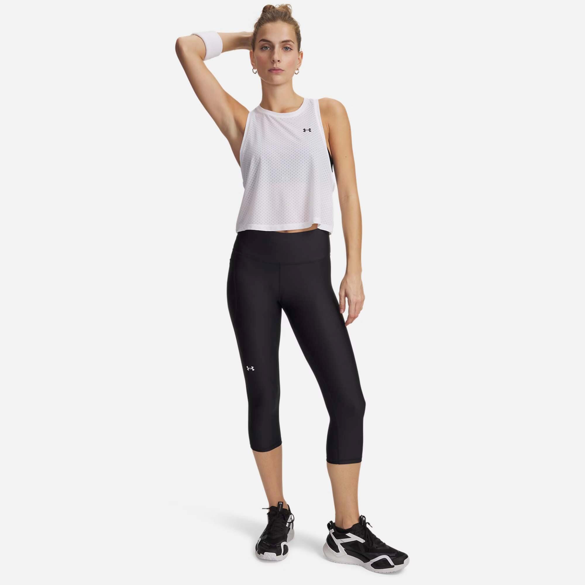 LEGGING COURT UNDER ARMOUR FEMME NOIR 5/7