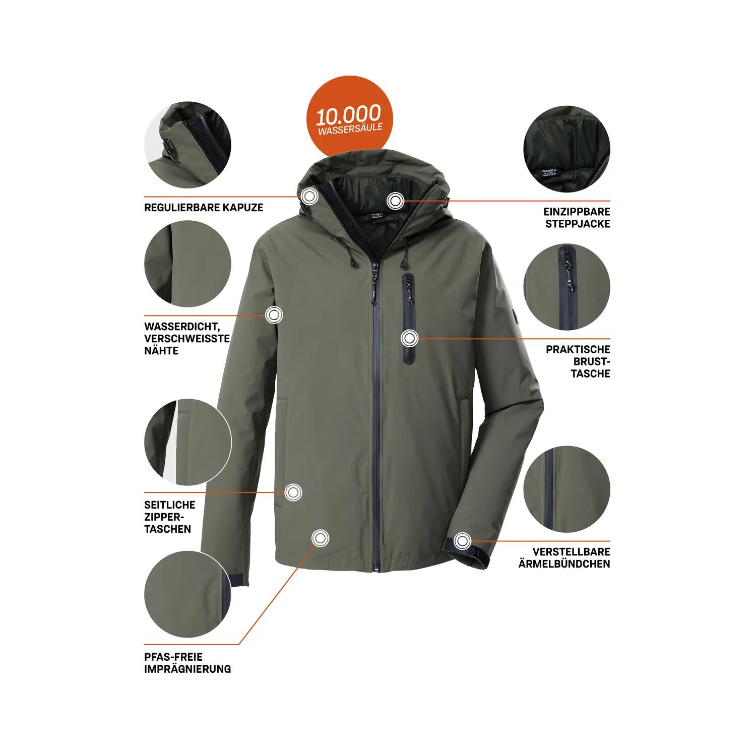 Herren 3in1-Jacke KOW 95 MN JCKT 7/9