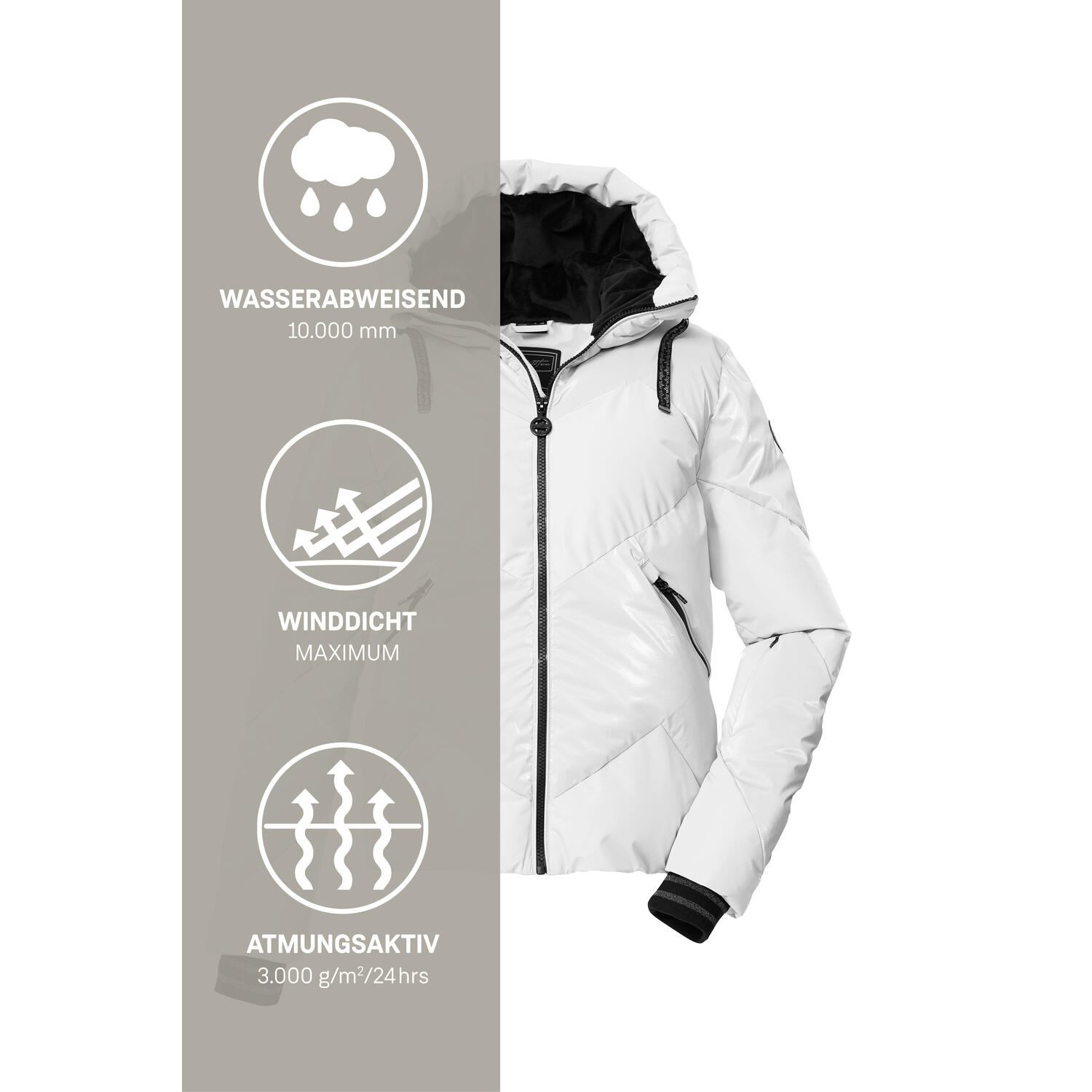 Damen Ski-Steppjacke KSW 113 WMN SKI QLTD JCKT 7/7