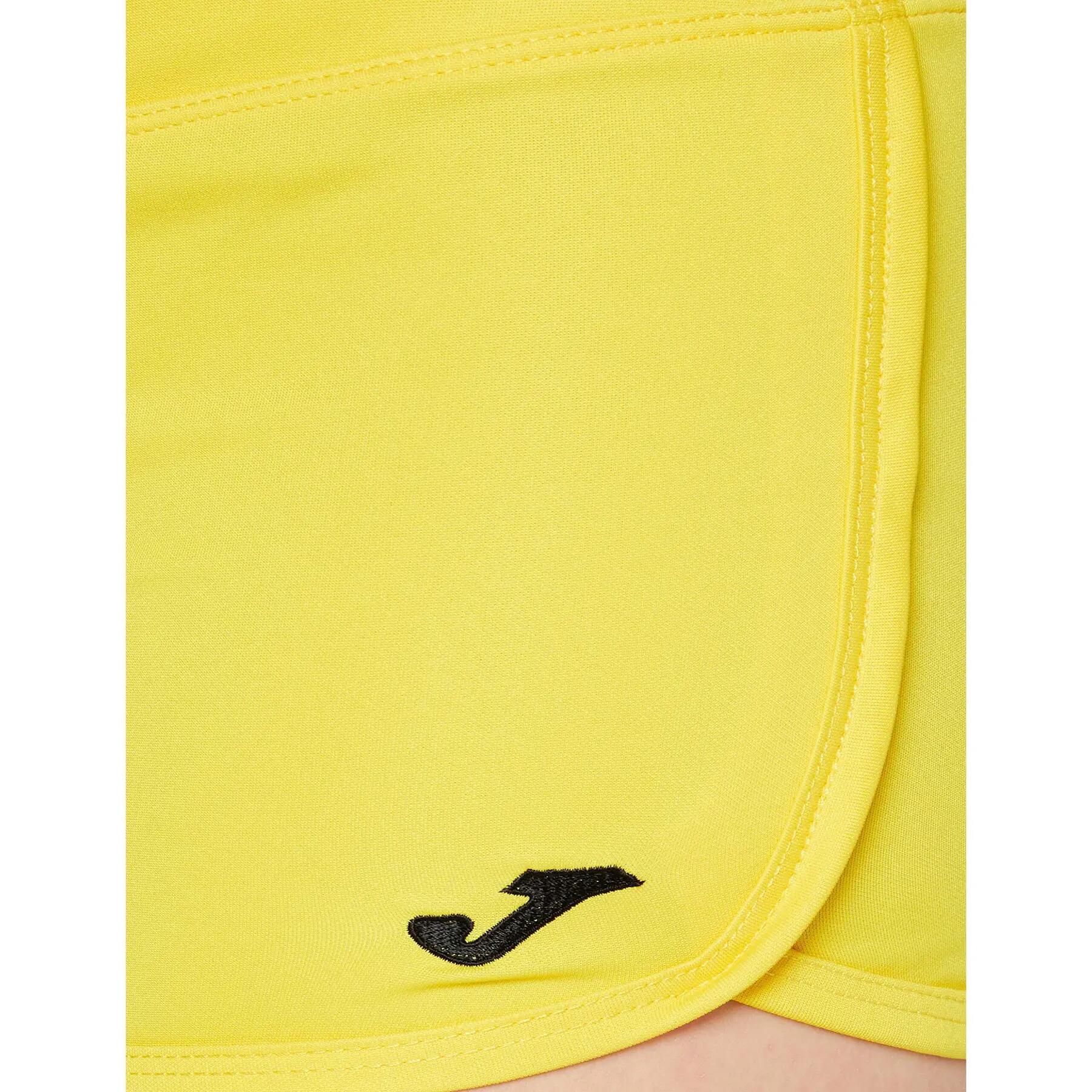 Short Running Femme Joma Stella II Jaune 2/7