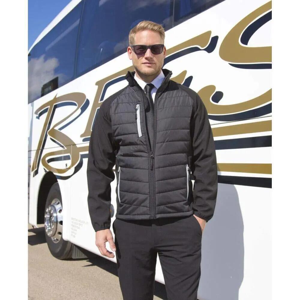 Jacke Result Softshell Rembourrée Black Compass 2/5