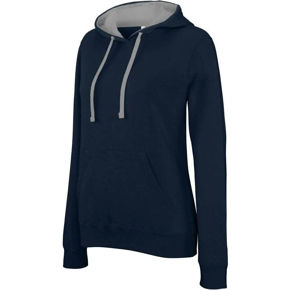 Camisola com capuz para mulher Kariban Contrastée 2/2