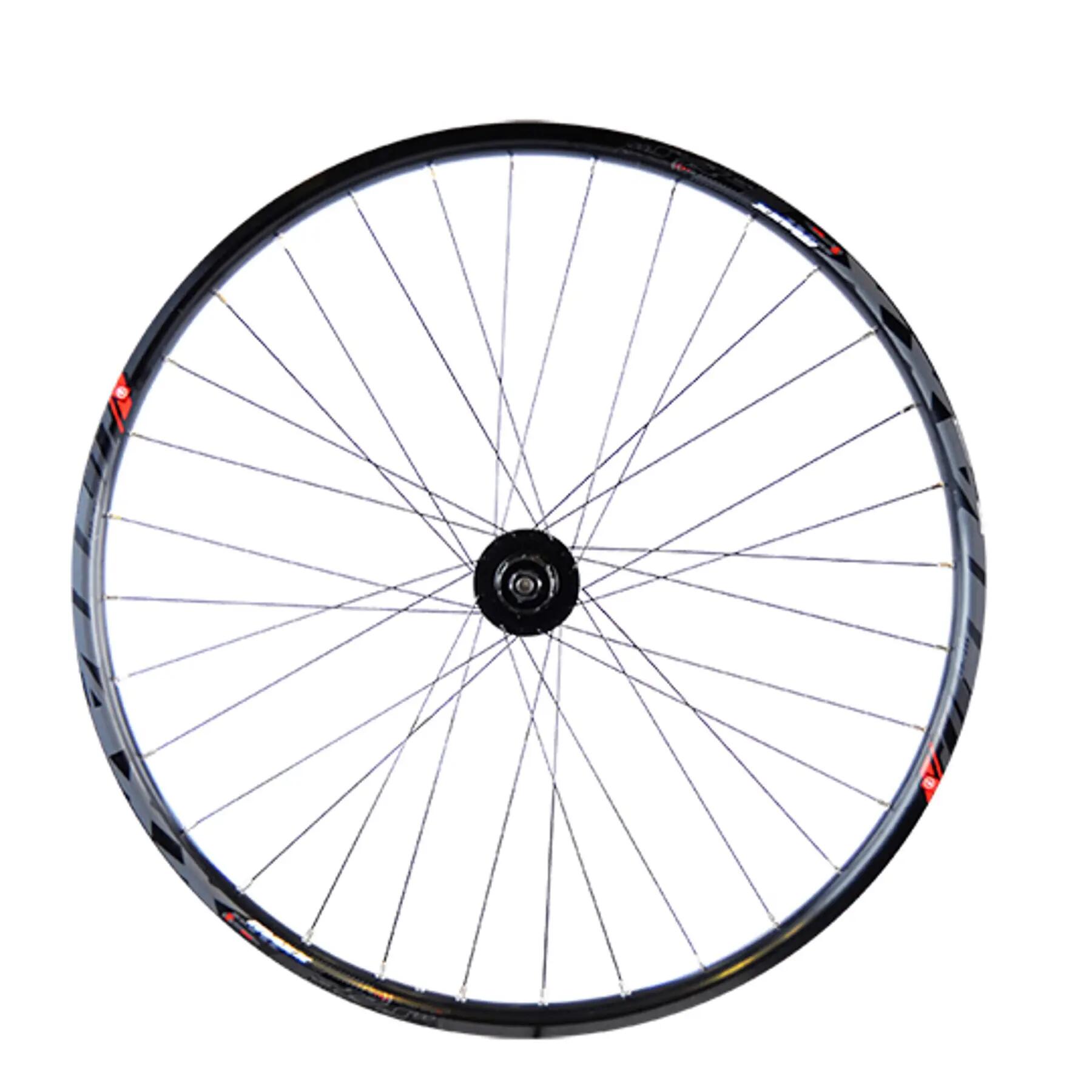 Tylne koło rowerowe k7 obręcz piasta z tarczą 6 otworów Velox Maxx Tubeless read