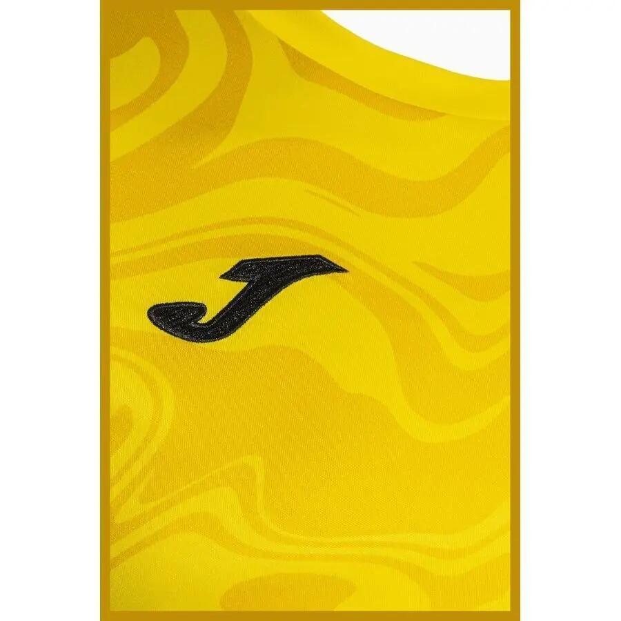 Maillot Manches Courtes Football Homme Joma Lion II Jaune 4/4
