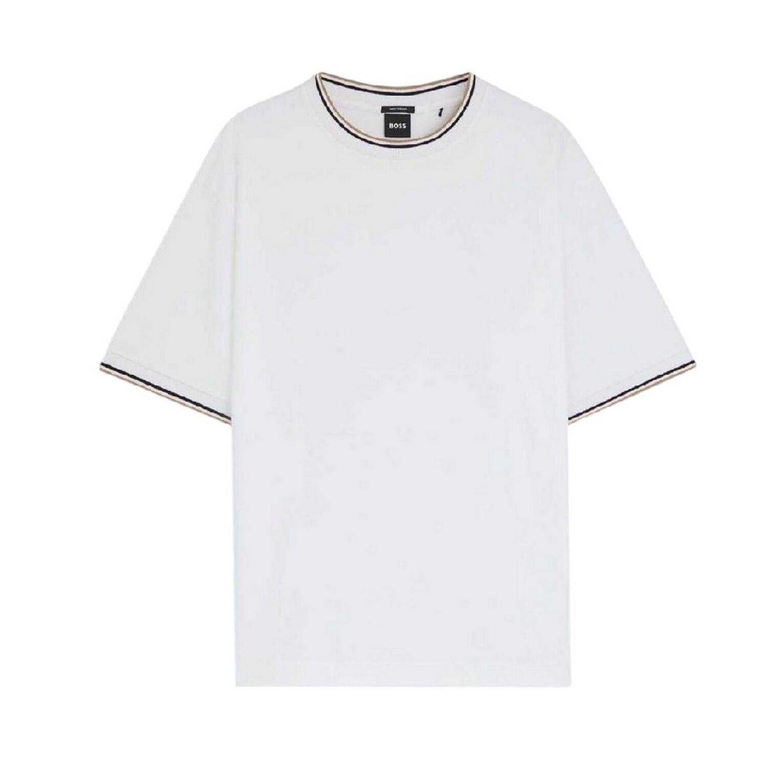 Boss Mens Plain Woven T-Shirt