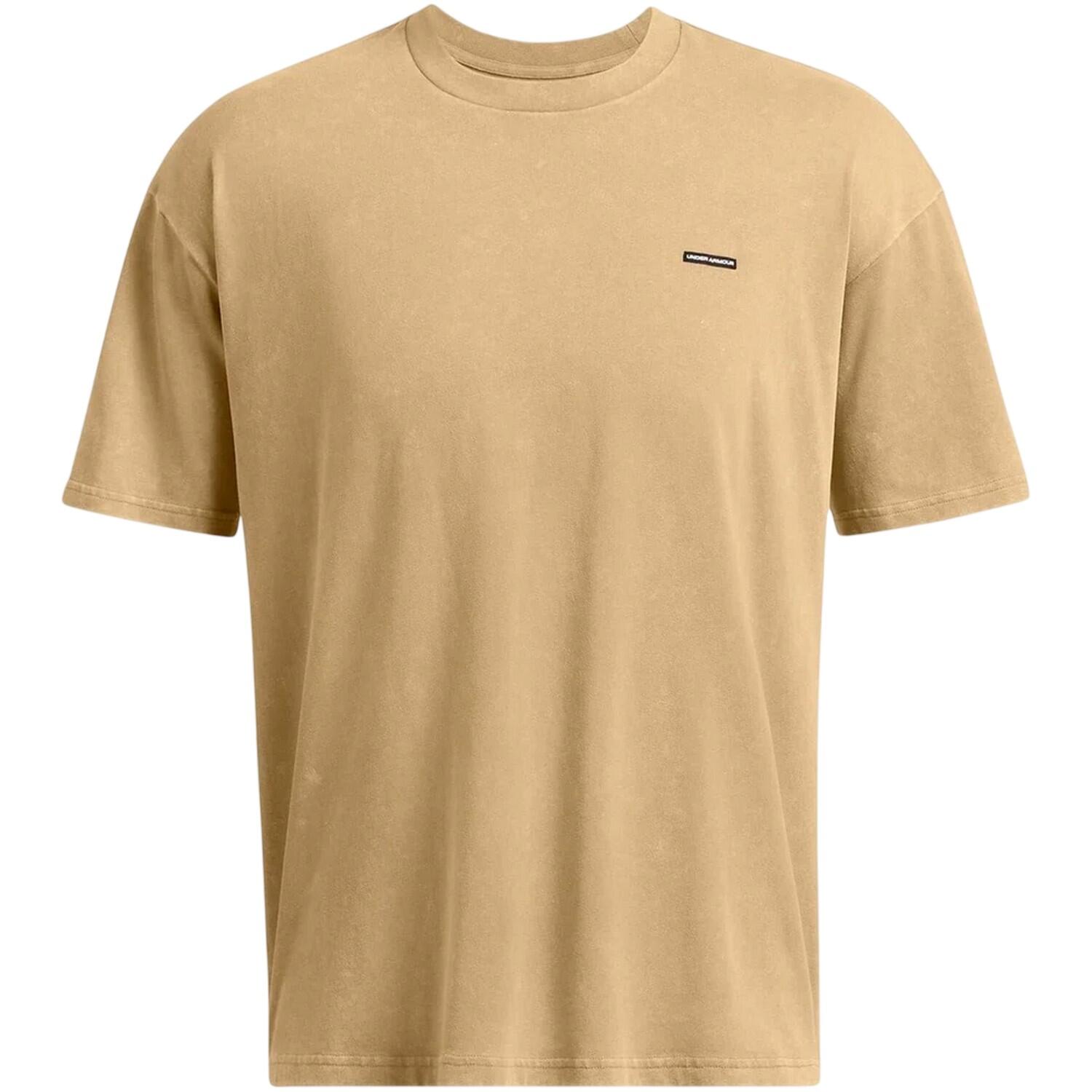 Under Armour Mens Washed Logo Oversized T-Shirt