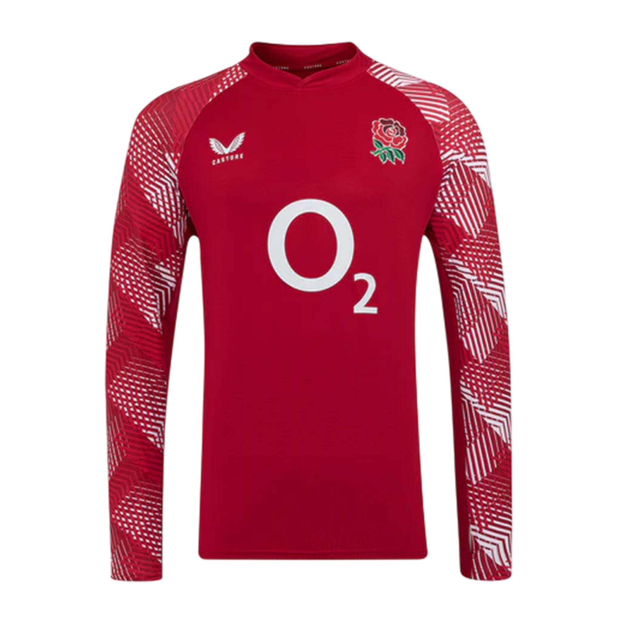 Castore Unisex Adult England Rugby Match Drill Top