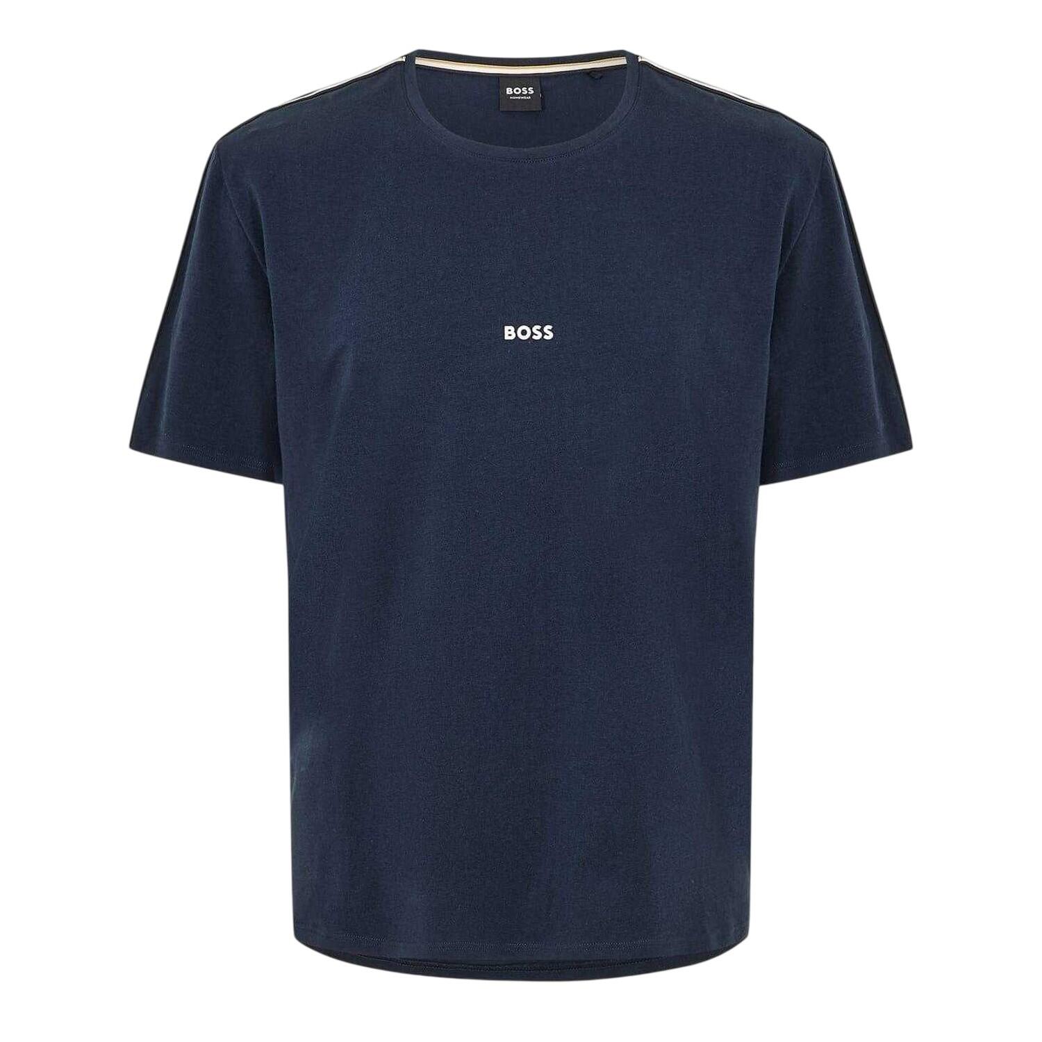 Boss Mens Cotton Crew Neck Regular T-Shirt